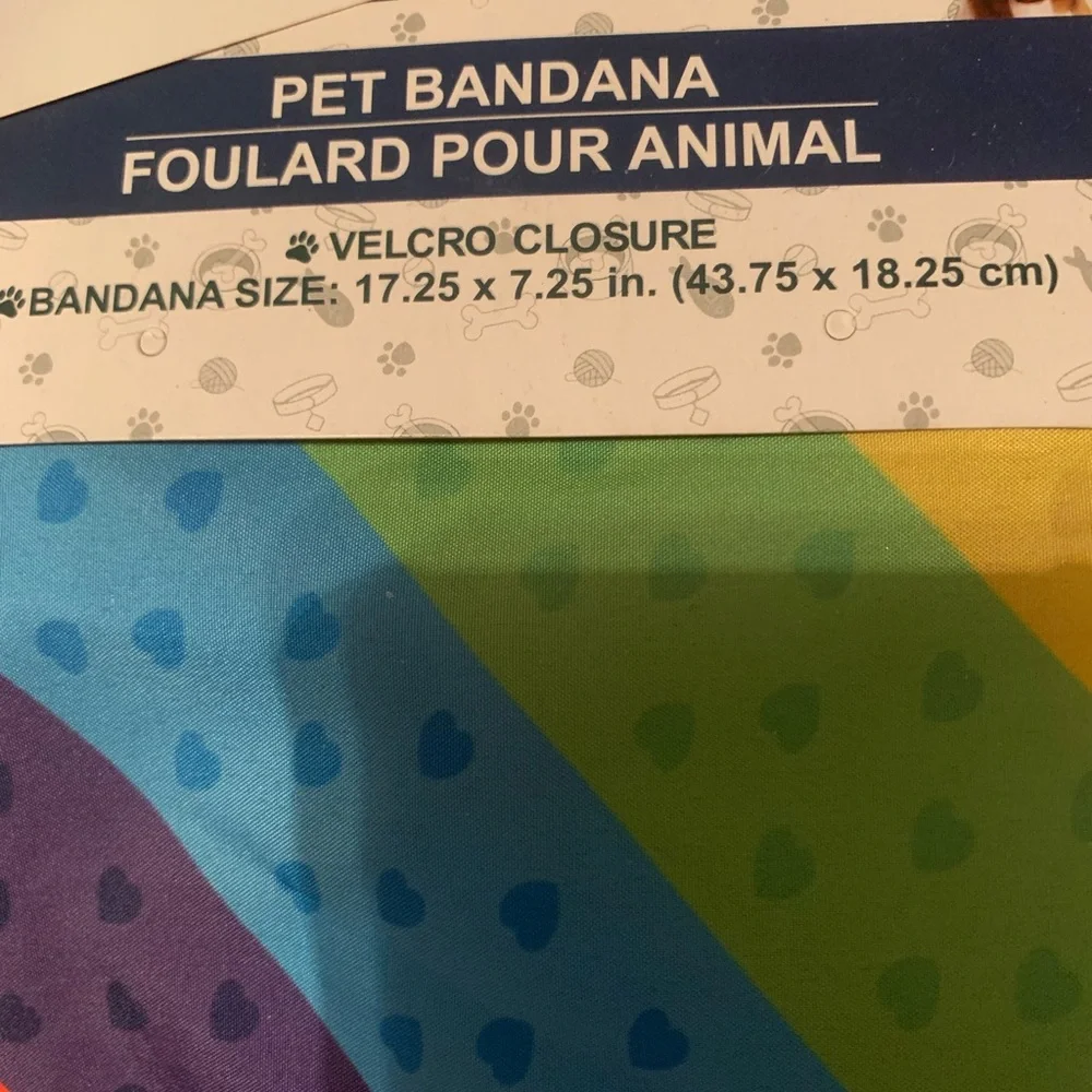 Pet Bandana Small for Dog or Cat NEW in Package
